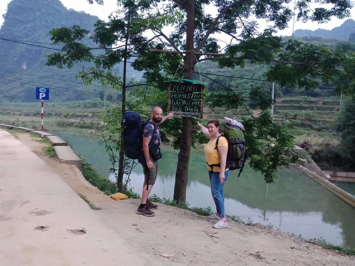 Yến Nhi Bản Giốc Homestay - Nhà sàn đá cổ Cao Bang Exterior foto