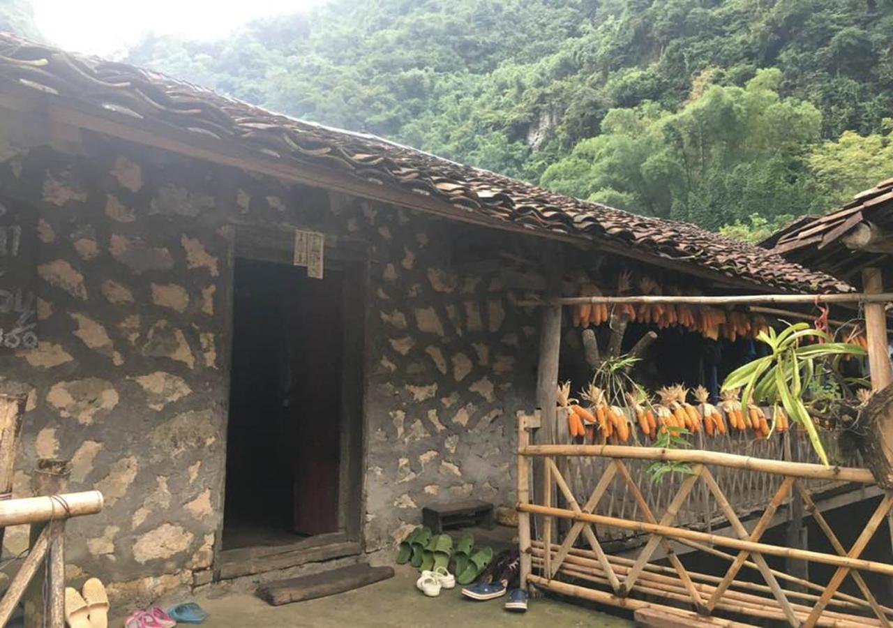 Yến Nhi Bản Giốc Homestay - Nhà sàn đá cổ Cao Bang Exterior foto